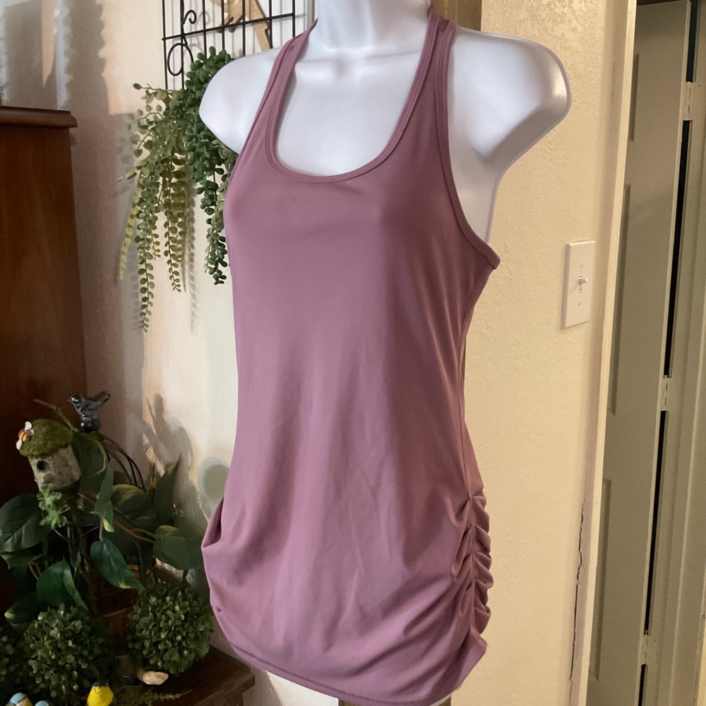 Karma Lavender Racerback Top - Picture 5 of 6